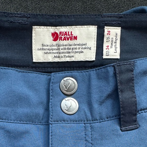 Fjallraven Regular Length Hiking Trousers - Picture 3 of 5